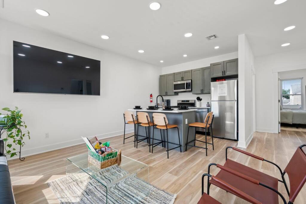 Ferienwohnung 10Guests! Parking 2Nd Floor-Duplex Fair Lawn Exterior foto