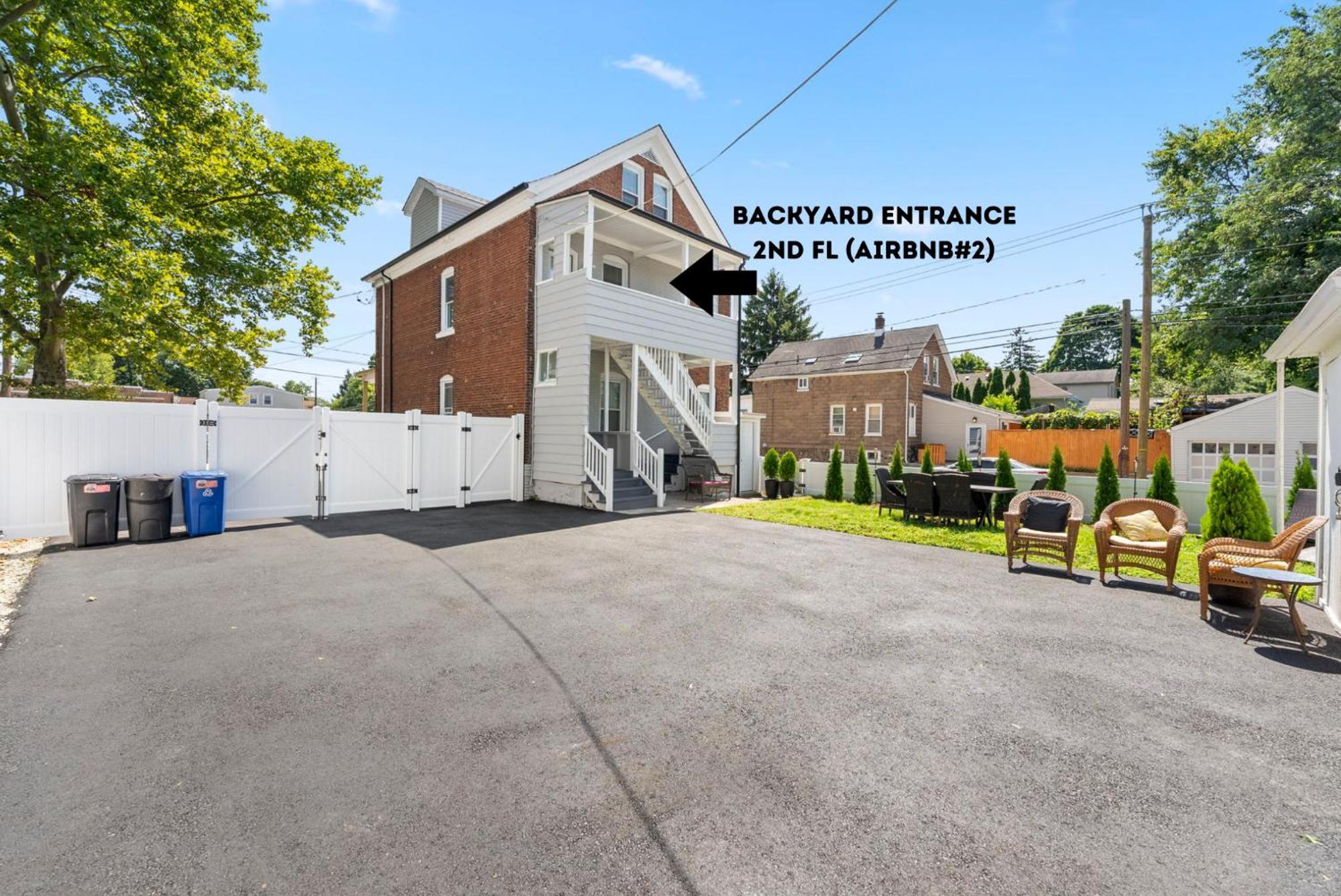 Ferienwohnung 10Guests! Parking 2Nd Floor-Duplex Fair Lawn Exterior foto
